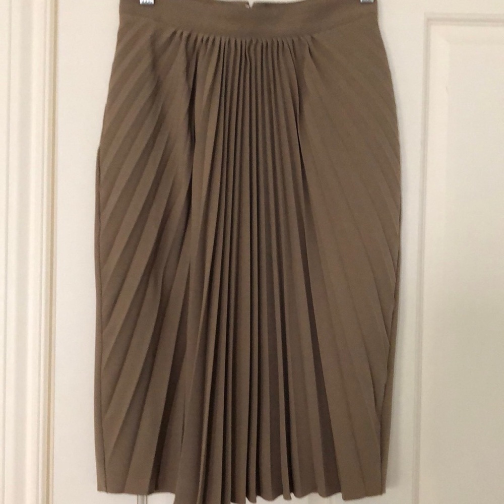 Andrew Gn pleated pencil skirt